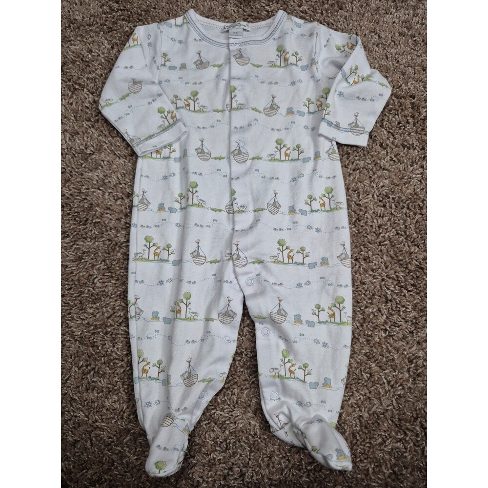 Kissy kissy pima cotton footie size 3-6 months